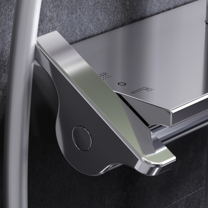 Душевая стойка AM.PM Spirit V2.0 F0770A400 с термостатом