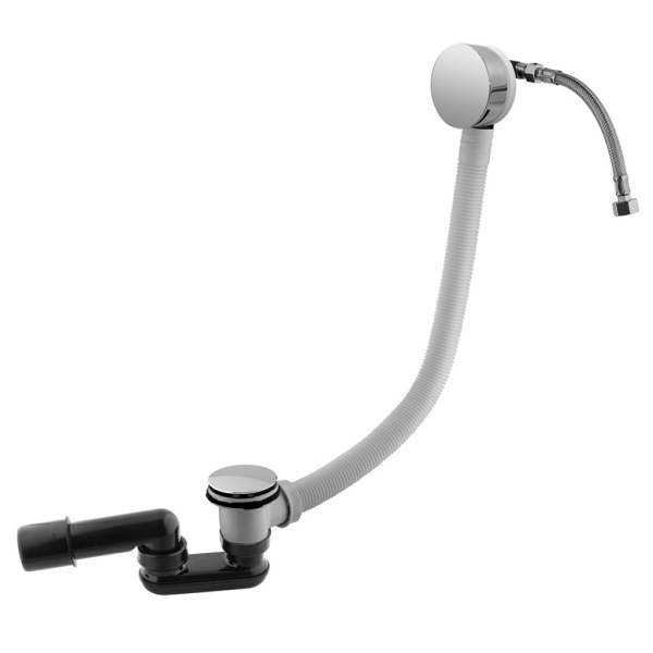 CZR-B-STW-02 Слив перелив с наполнением ванны через перелив бронза