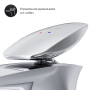 Смеситель AM.PM Spirit V2.0 F70A82100 для раковины, с донным клапаном