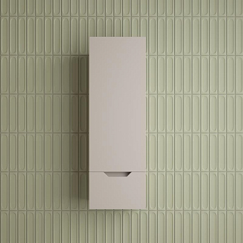 Пенал "Остин" 360 см подвесной 1 ящик крем эмаль PLUS, ЛС-00002417