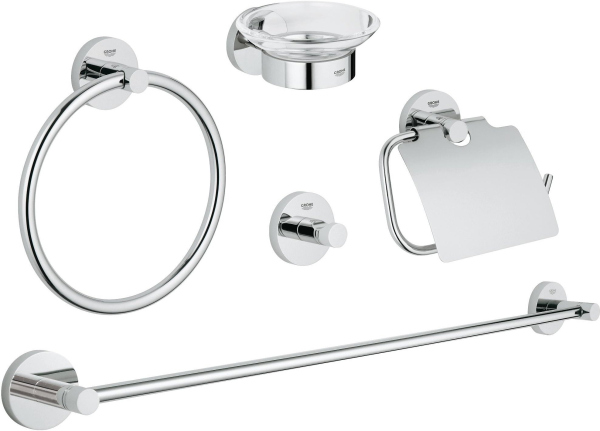 Набор аксессуаров (5 предметов) Grohe Essentials 40344001