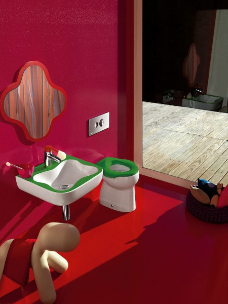 Рукомойник Laufen Florakids 8.1503.1.072.104.1