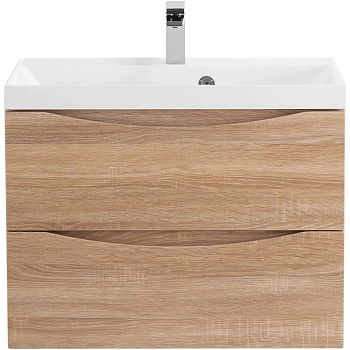 Belbagno База под раковину подвесная с двумя выкатными ящиками, MARINO-700-2C-SO-WO-P