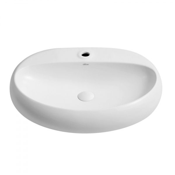 Раковина накладная ABBER Bequem AC2112MW белая матовая