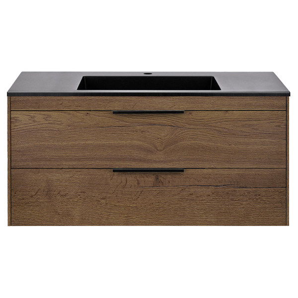 Тумба с раковиной Vincea Chiara 2D 1000 подвесная, T.Oak, VMC-2C2100TO+VCB-13100G Тумба с раковиной Vincea Chiara 2D 1000 подвесная, T.Oak, VMC-2C2100TO+VCB-13100G