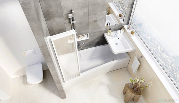 Акриловая ванна Ravak BeHappy C141000000