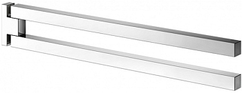 19118010000 EDITION 90 Square Полотенцедержатель двойной, поворотный, 450 мм, хром