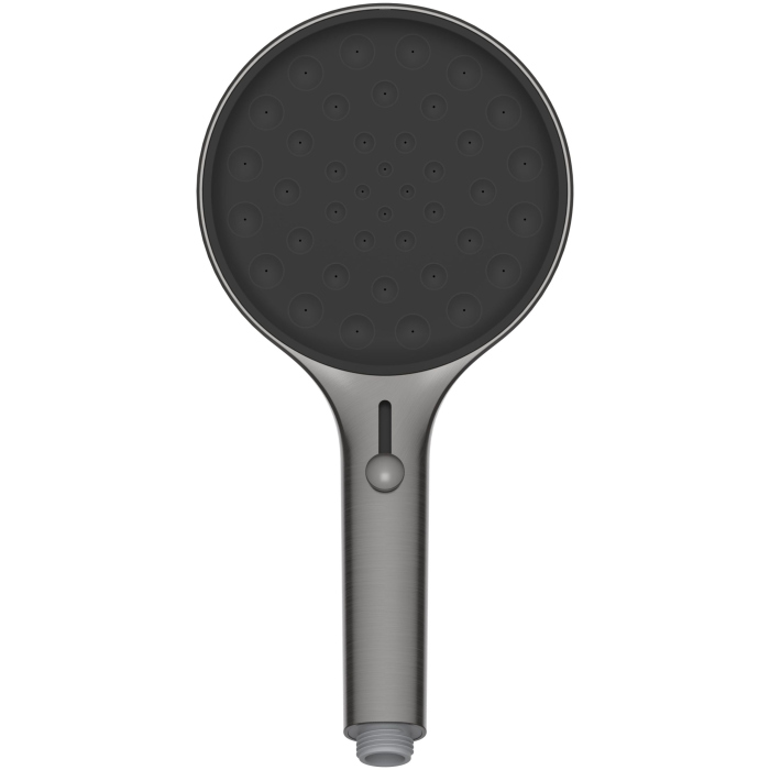 Ручной душ с шлангом Vincea Inspire VSHN-3I2HGM, вороненая сталь