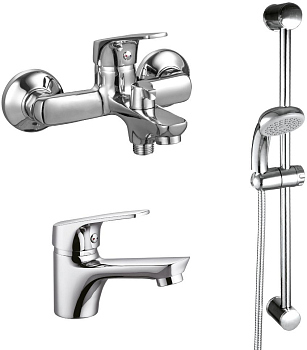 Набор смесителей Rossinka SET35-83 "3 в 1"