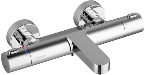 Термостат Ravak Termo 300 TE 023.00/150 для ванны с душем Термостат Ravak Termo 300 TE 023.00/150 для ванны с душем