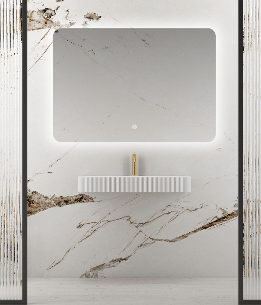 Зеркало Vincea LED VLM-3BE120 1200х800 c сенсорным выключателем и диммером