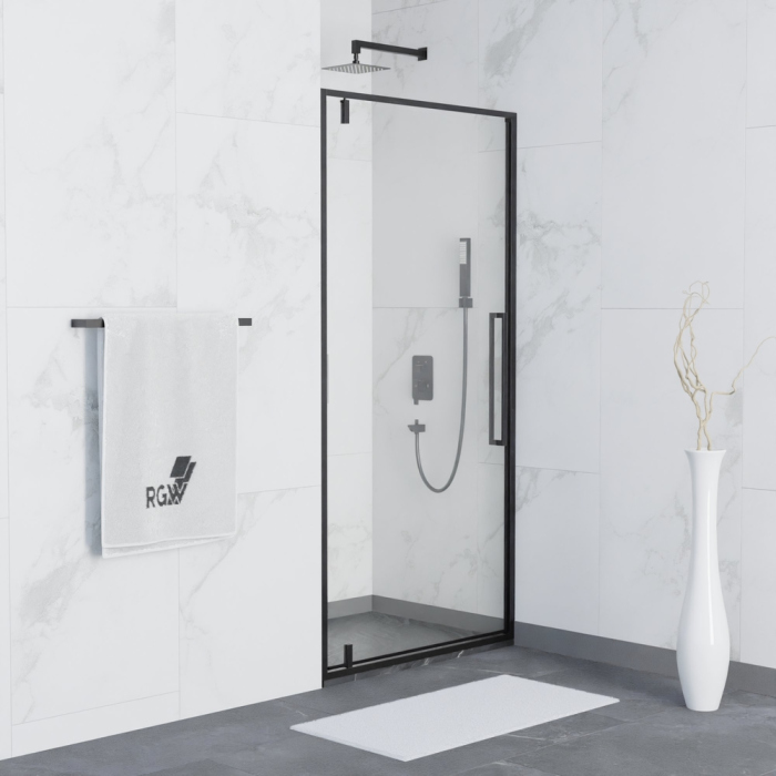 Душевая дверь RGW SV-02B, 06320209-14, Чёрный, 90*200