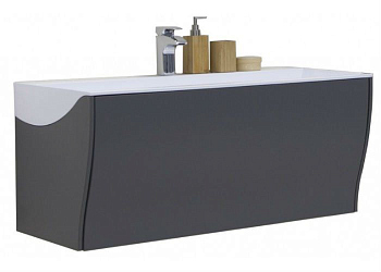 Тумба под раковину Акватон Ондина 80 (1A183401ODG200) графит