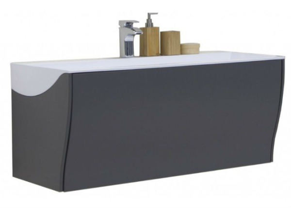 Тумба под раковину Акватон Ондина 80 (1A183401ODG200) графит