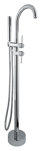 Смеситель Timo Saona 2300Y-CR напольный, для ванны с душем