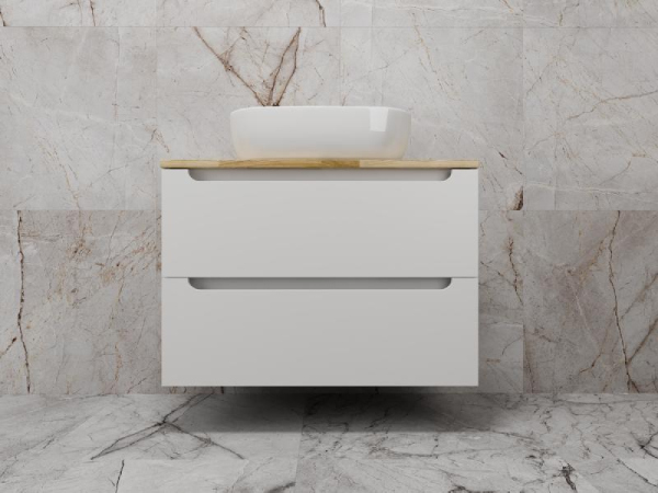 Тумба без раковины подвесная Style Line "Бали 80" БЕЛЫЙ СОФТ, ЛС-00002339