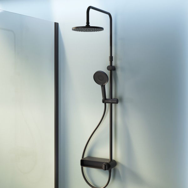 Душевая система со смесителем-полкой AM.PM X-Joy, F0785A622