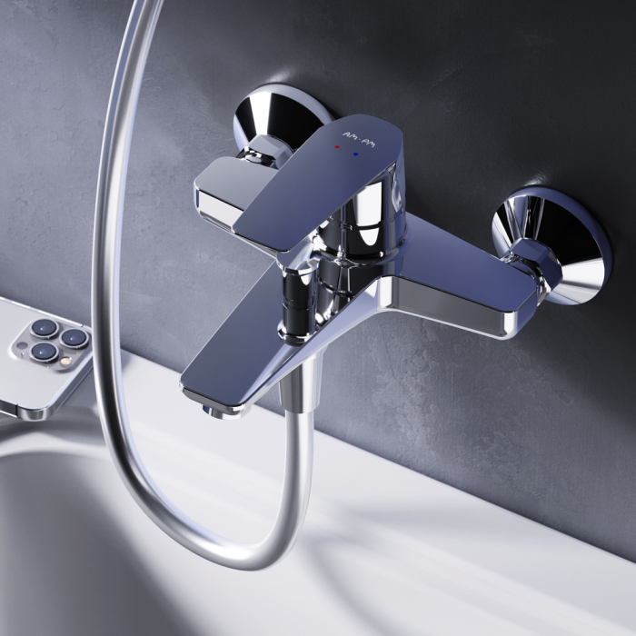 Смеситель AM.PM Gem F90A10000 для ванны с душем