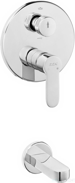 Душевой комплект E.C.A. Nita 102101147EX