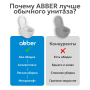Унитаз ABBER Bequem AC1103 подвесной белый, безободковый