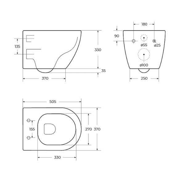 Комплект 4 в 1: Унитаз+сиденье+инсталляция+клавиша смыва, CZR-513-TH-R/CZR2316SC/BB026/BB051CR