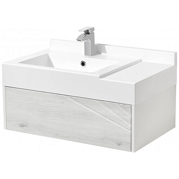 Тумба с раковиной Акватон Сакура 80 1A2364K1SKW80