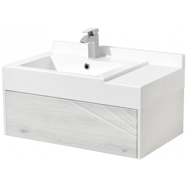 Тумба с раковиной Акватон Сакура 80 1A2364K1SKW80