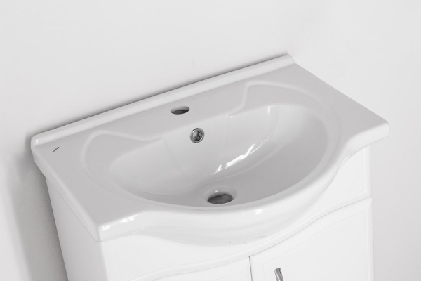 Тумба для комплекта Style Line Эко Волна №9 60 белая