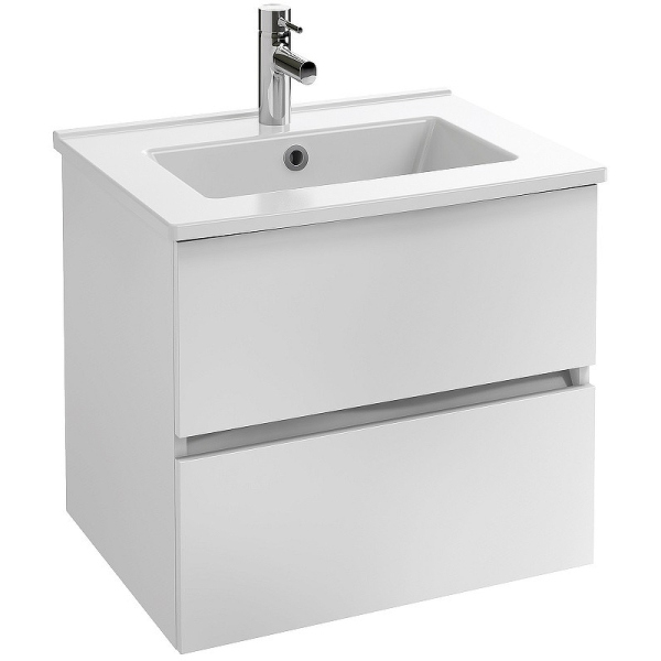 EB2381-J5 Tolbiac Тумба под раковину 60см, 2 ящика, цвет белый лак EB2381-J5 Tolbiac Тумба под раковину 60см, 2 ящика, цвет белый лак