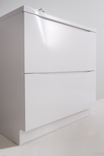 Тумба с раковиной Belbagno MARINO, MARINO-900-2C-PIA-BL-P+ BB900/450-LV-MR-PR (готовый набор)