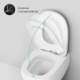 Унитаз подвесной AM.PM Sensation FlashClean C301700WH