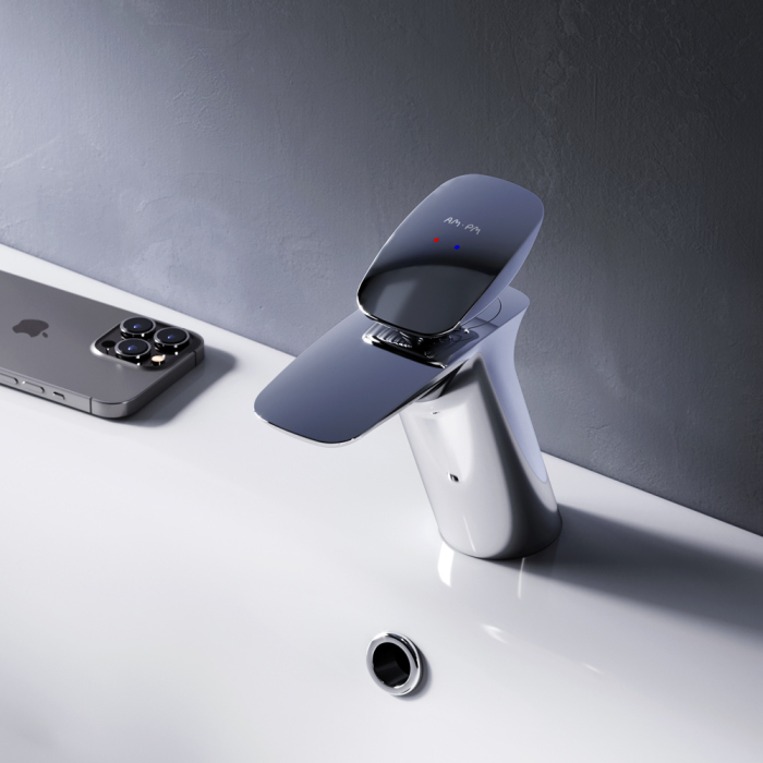 Смеситель AM.PM Spirit V2.0 F70A82100 для раковины, с донным клапаном