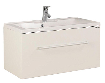 Тумба с раковиной Акватон Мадрид 1A1268K0MA010 цвет Белый