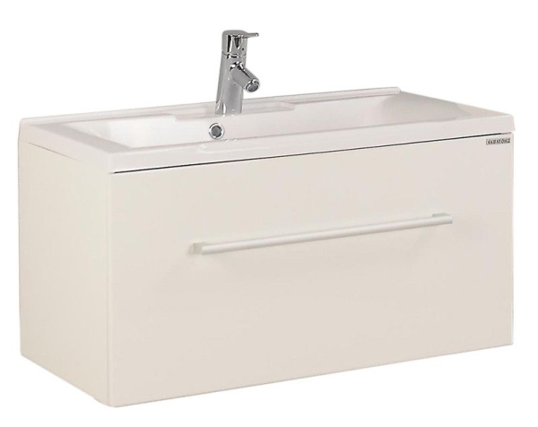 Тумба с раковиной Акватон Мадрид 1A1268K0MA010 цвет Белый