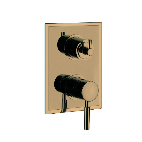 Смеситель для встраиваемого душа Gllon SV009 BR, 07030090-07