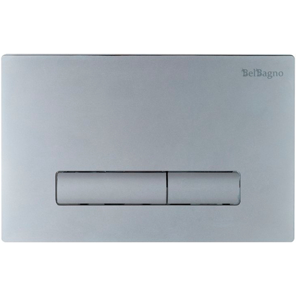 Кнопка смыва BelBagno GENOVA, цвет-хром матовый, BB020-GV-CHROME.M