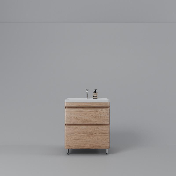 Тумба без раковины напольная Style Line "Атлантика 70", Люкс ясень перламутр, СС-00002344