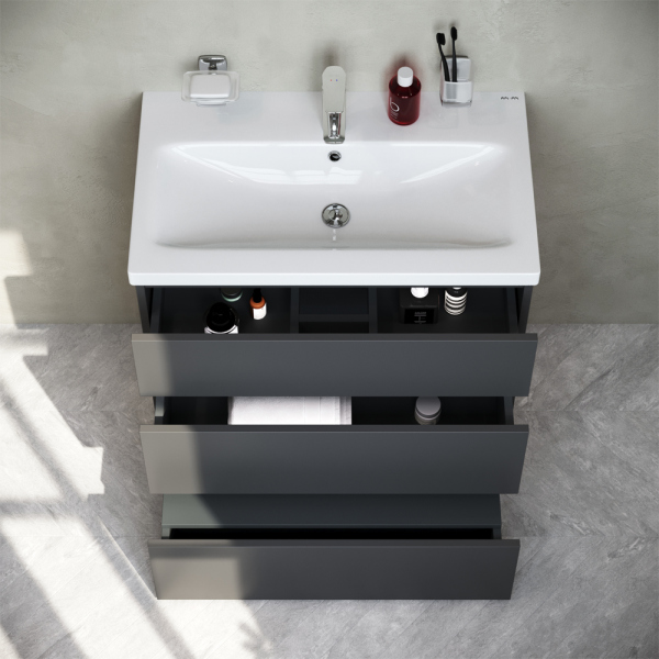 Тумба без раковины напольная AM.PM Gem S, M91FSX0752GM