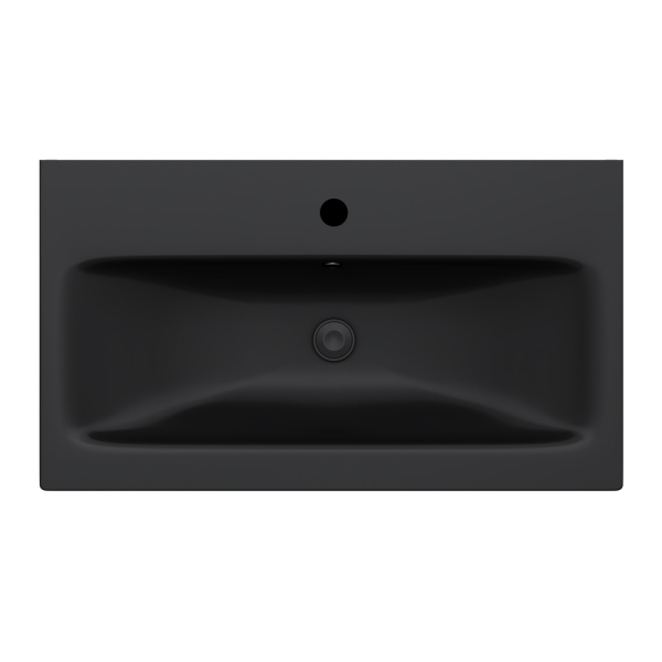 Раковина мебельная, встраиваемая, 75 см AM.PM Gem, M90WCC0752BM