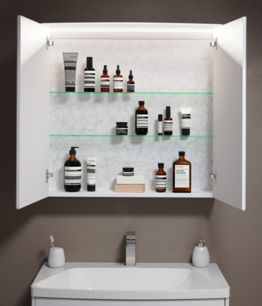 Зеркальный шкаф AQWELLA 80см., NER0408 Зеркальный шкаф AQWELLA 80см., NER0408