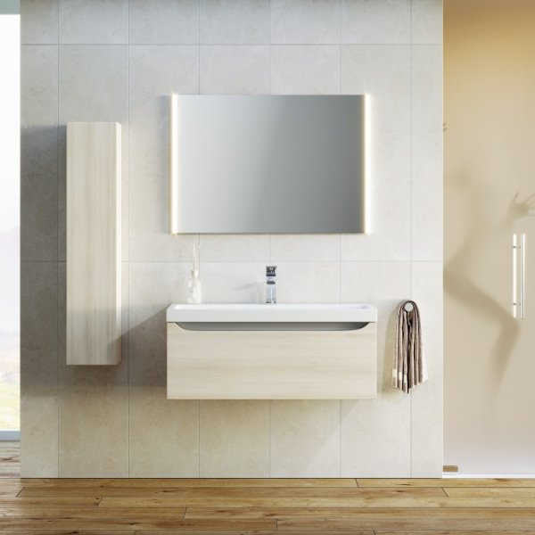 Подвесная тумба без раковины AQWELLA 100см., Ver.01.10/A