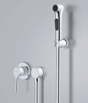 E24610-CP ELATE cмеситель с гигиеническим душем