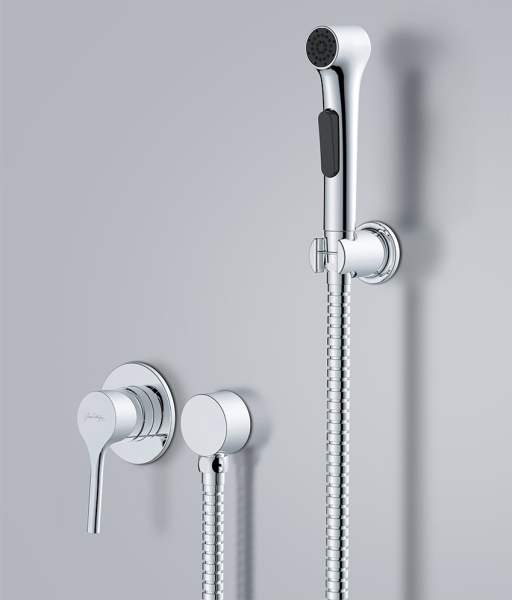 E24610-CP ELATE cмеситель с гигиеническим душем