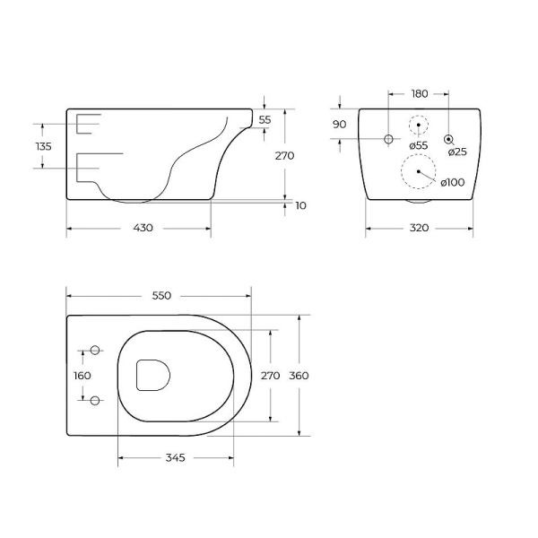 Комплект 4 в 1: Унитаз+сиденье+инсталляция+клавиша смыва, CZR-2462-TH-TOR/CZR-870-SC/BB026/BB051CR