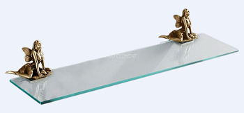 Полка стеклянная ART&MAX FAIRY AM-B-0983-B