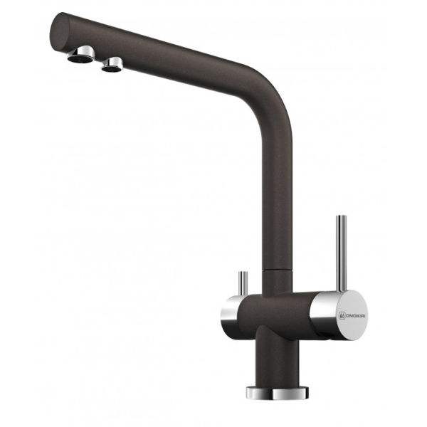 Смеситель для кухни Omoikiri Nagano-DC 4994048, темный шоколад