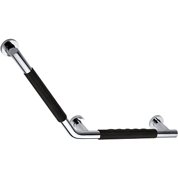 Поручень OMEGA 135 ° -  правый,черная резина