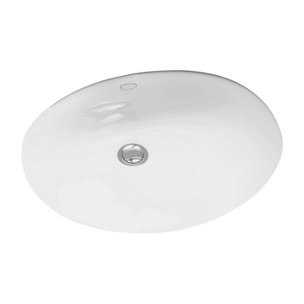 Раковина Jacob Delafon Caxton 55x44 см, встраиваемая, с переливом, белая, E2211-0