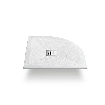 Поддон для душа Vincea из искусственного камня VST-4SQ9012W-L,1200*900*25, белый матовый, левый