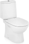 Унитаз Sanita Luxe Next Luxe SL DM NXTSLCC01040622 Белый с бачком и сиденьем